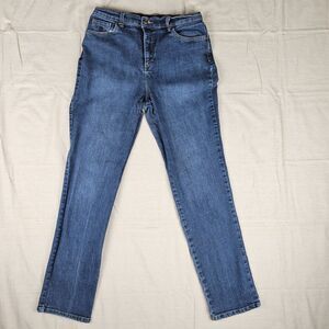 Gloria Vanderbilt Women's Size 8 Average Amanda Straight Leg Denim Jeans Classic
